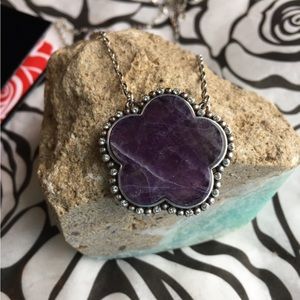 Amethyst Twinkle La Flor Necklace Brighton NWT